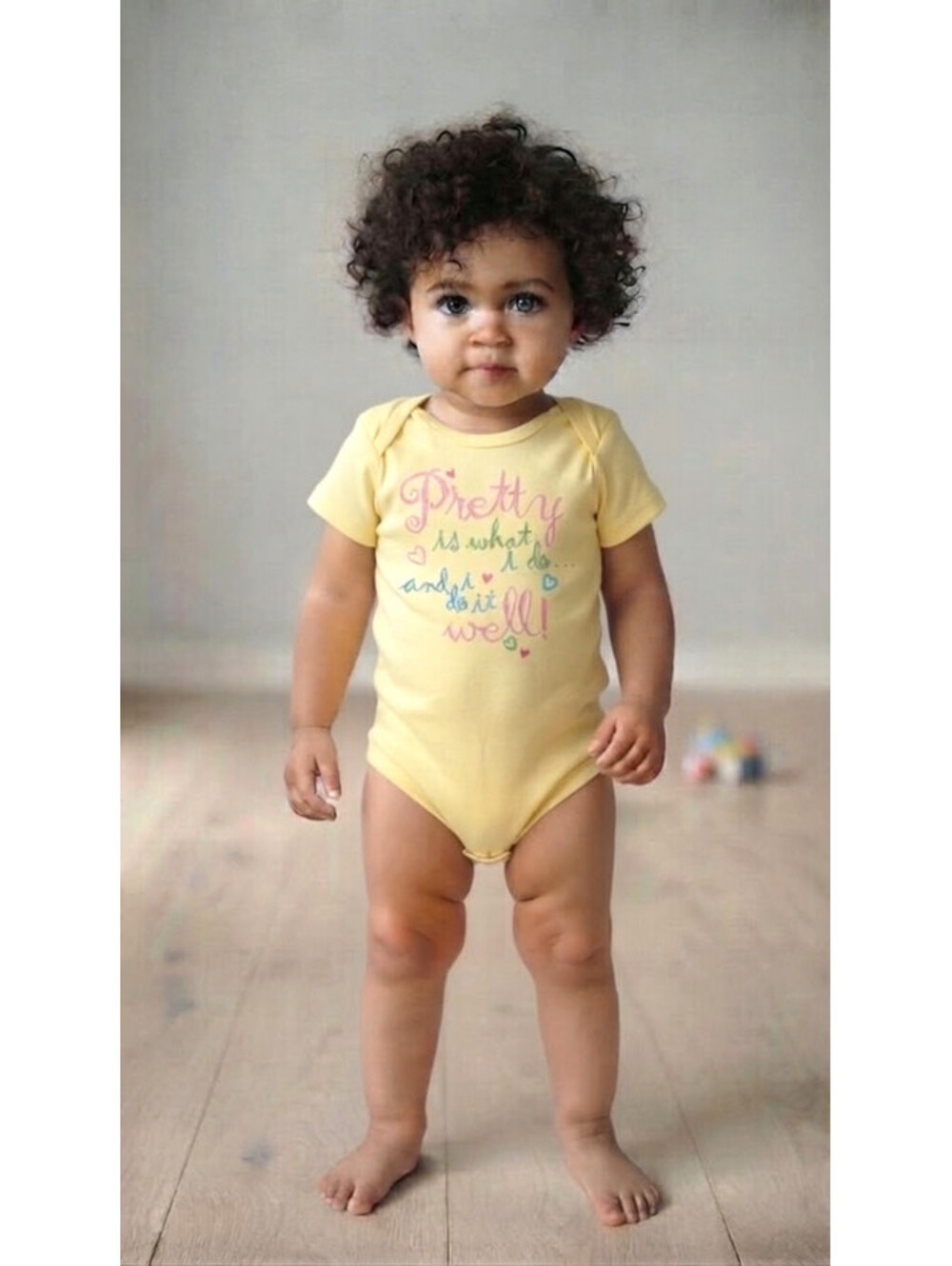 Rabbit Skins & Faded Glory Baby Girls' Bodysuits 2pk 24M